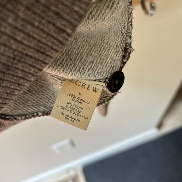 J. Crew Wallace & Barnes Vintage Cotton Sweatshirt with Pocket - MINT! - Picture 5 of 6